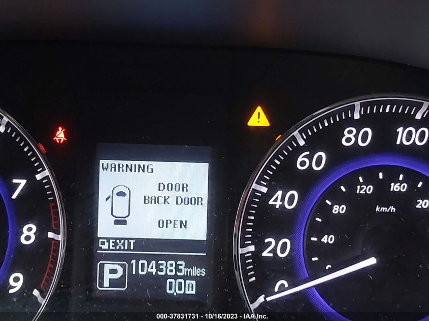 2013 INFINITI FX37 - JN8CS1MW6DM170796
