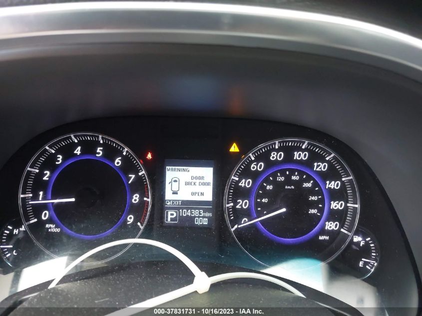 2013 INFINITI FX37 - JN8CS1MW6DM170796
