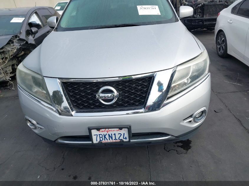 2013 NISSAN PATHFINDER SV - 5N1AR2MN2DC633515