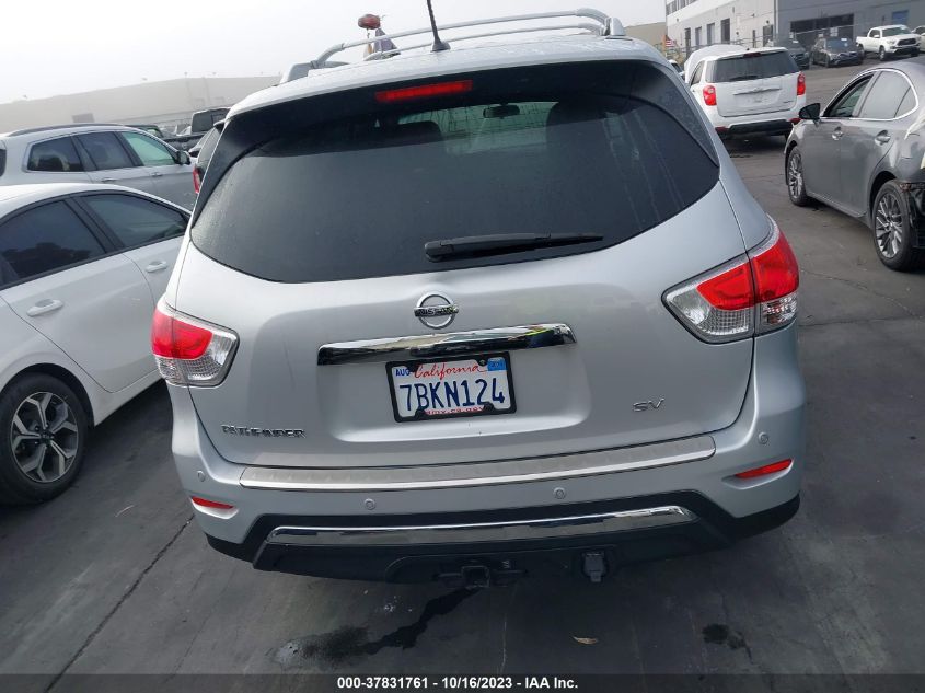 2013 NISSAN PATHFINDER SV - 5N1AR2MN2DC633515