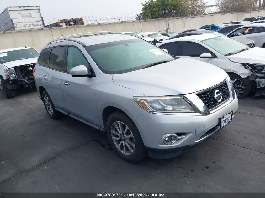 2013 NISSAN PATHFINDER SV - 5N1AR2MN2DC633515