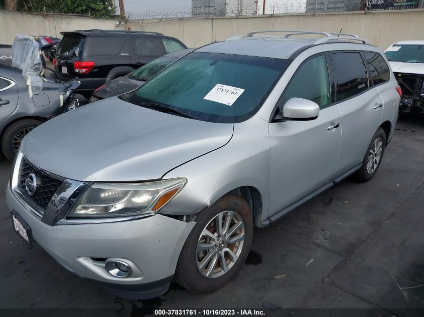 2013 NISSAN PATHFINDER SV - 5N1AR2MN2DC633515