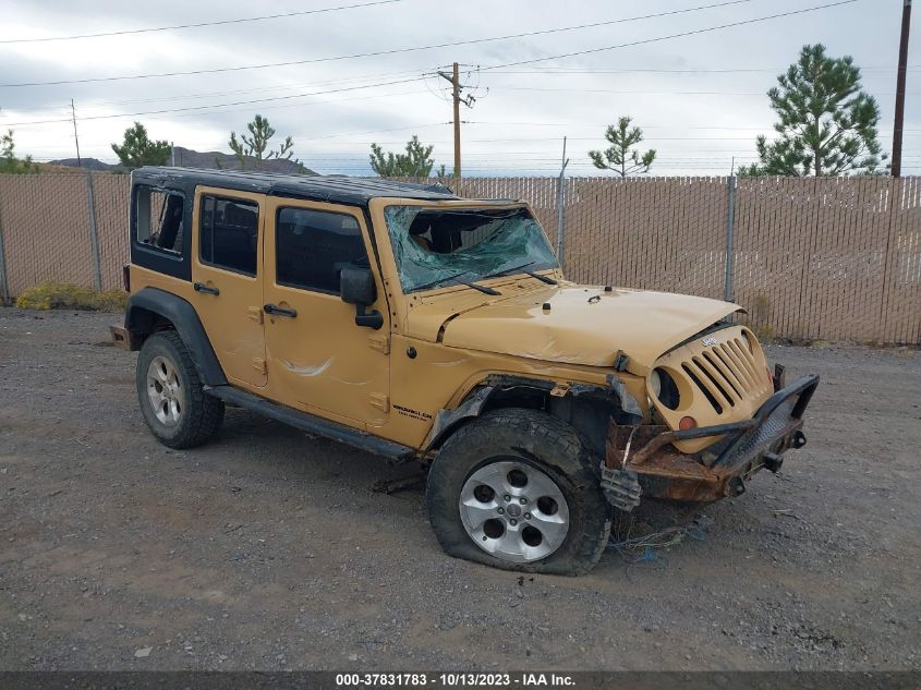 2013 JEEP WRANGLER UNLIMITED SPORT - 1C4BJWDG8DL707027