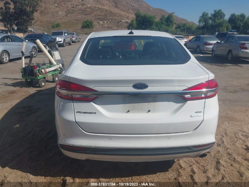 2017 FORD FUSION SE - 3FA6P0HD1HR275827