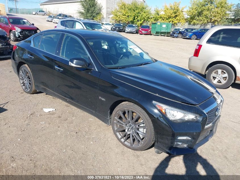 2016 INFINITI Q50 RED SPORT 400 - JN1FV7AR3GM451513