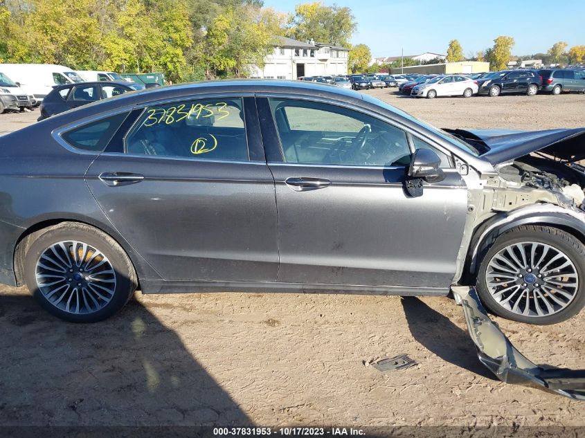 2017 FORD FUSION SE - 3FA6P0T94HR123382