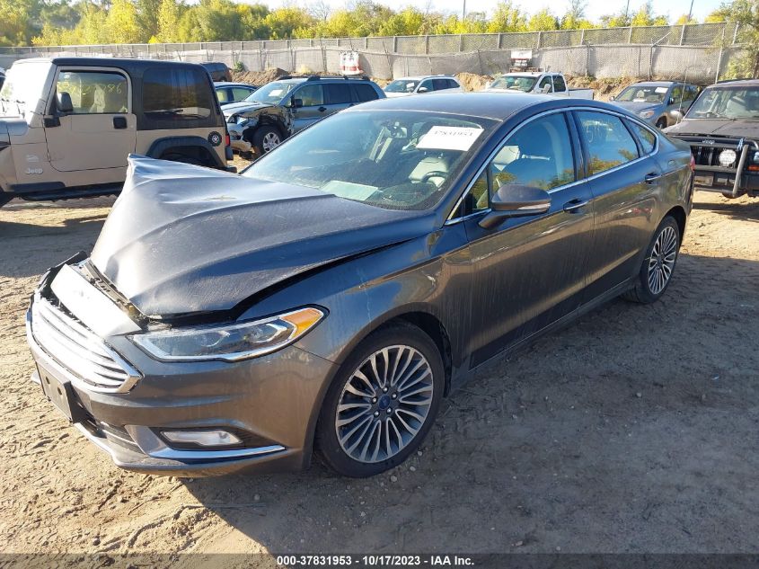 2017 FORD FUSION SE - 3FA6P0T94HR123382