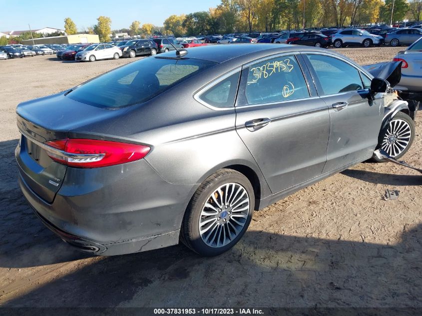 2017 FORD FUSION SE - 3FA6P0T94HR123382