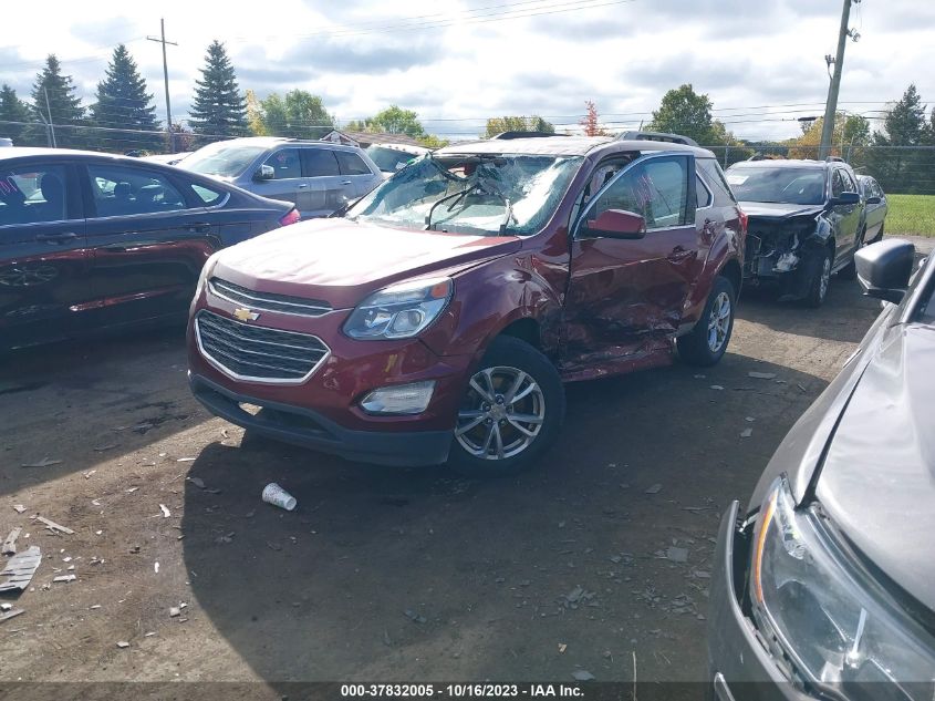 2017 CHEVROLET EQUINOX LT - 2GNALCEK1H6161443