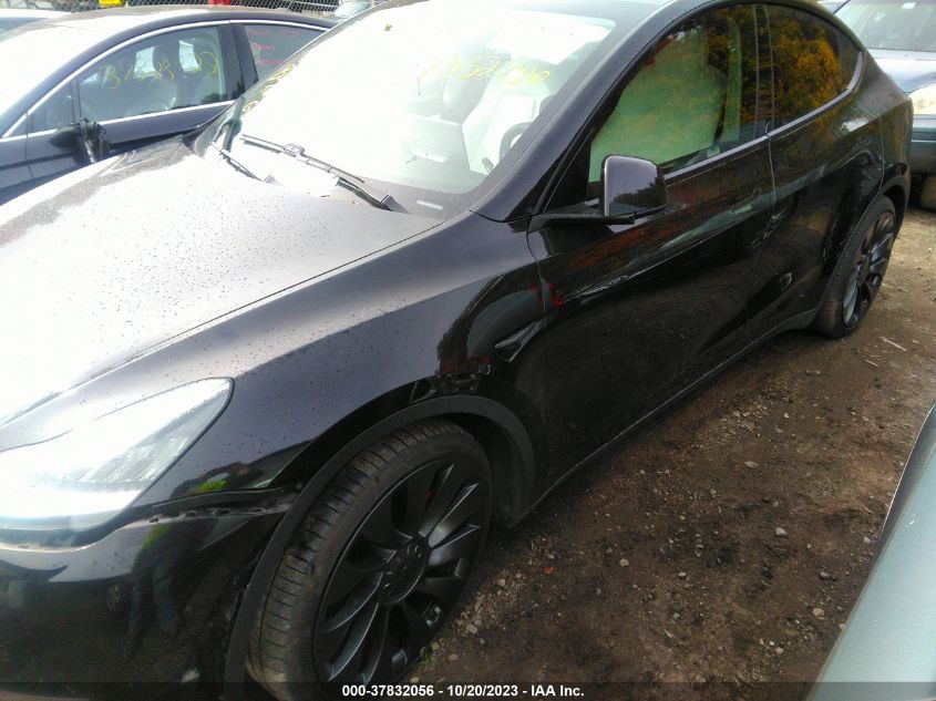 2020 TESLA MODEL Y LONG RANGE/PERFORMANCE - 5YJYGDEF2LF037298