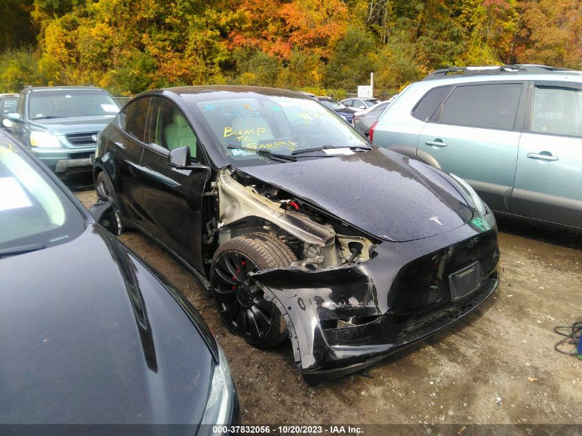 2020 TESLA MODEL Y LONG RANGE/PERFORMANCE - 5YJYGDEF2LF037298