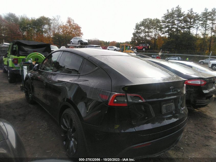 2020 TESLA MODEL Y LONG RANGE/PERFORMANCE - 5YJYGDEF2LF037298