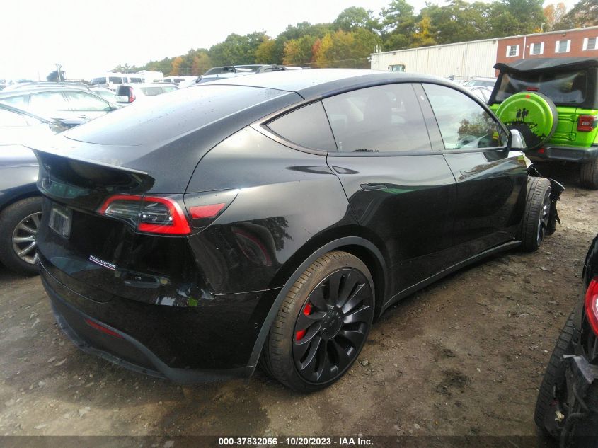 2020 TESLA MODEL Y LONG RANGE/PERFORMANCE - 5YJYGDEF2LF037298