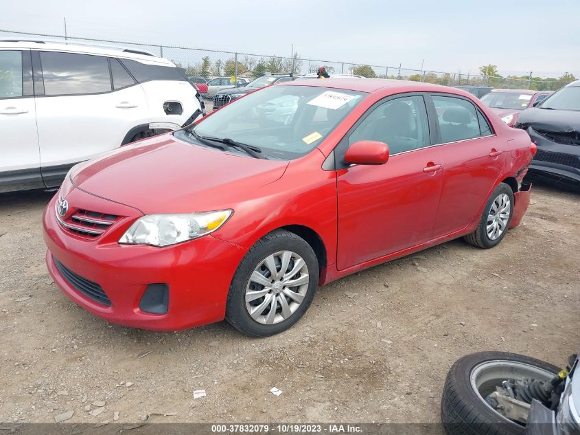 2013 TOYOTA COROLLA L/LE/S - 2T1BU4EEXDC128332