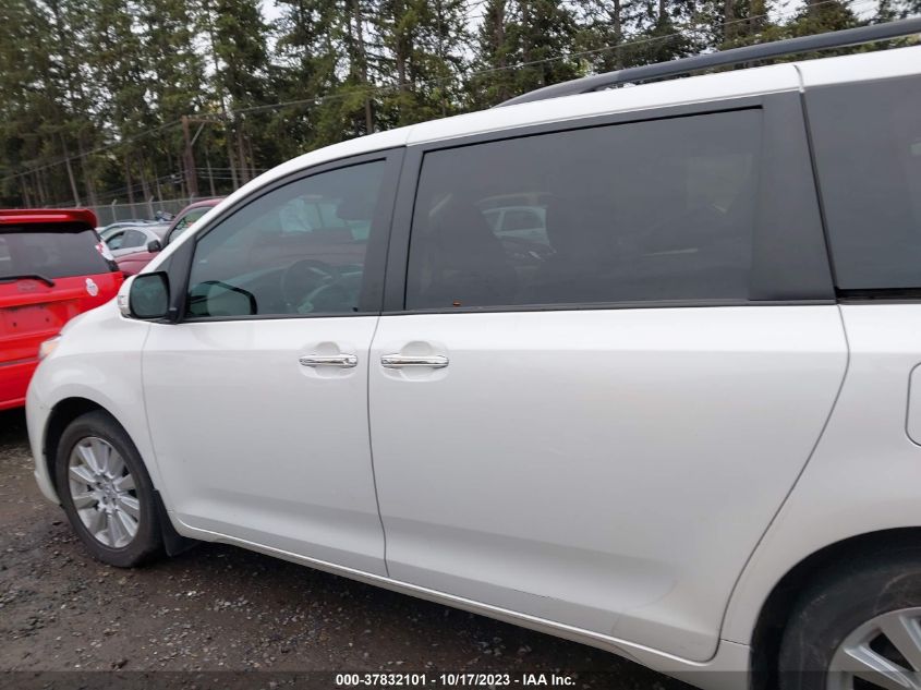 2014 TOYOTA SIENNA LTD/XLE - 5TDDK3DC4ES079727