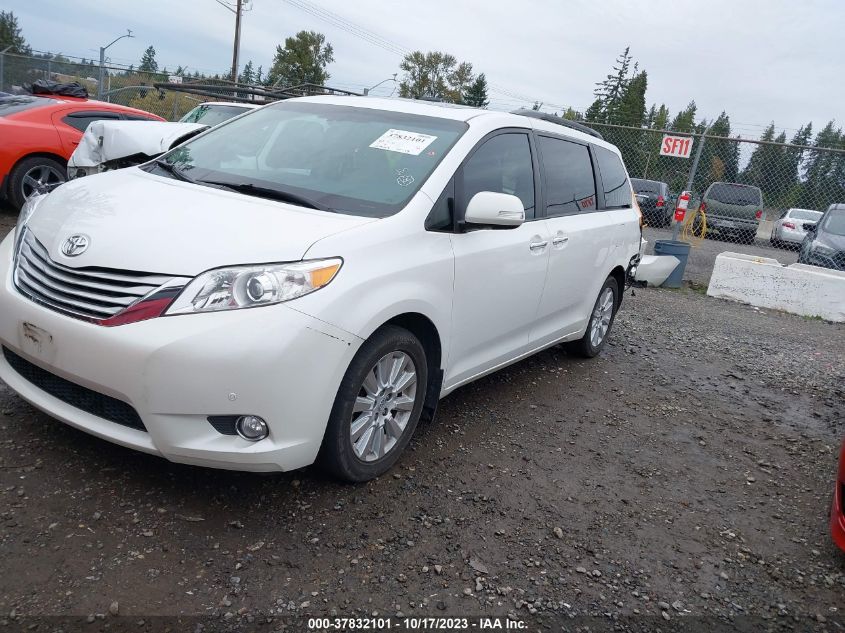 2014 TOYOTA SIENNA LTD/XLE - 5TDDK3DC4ES079727