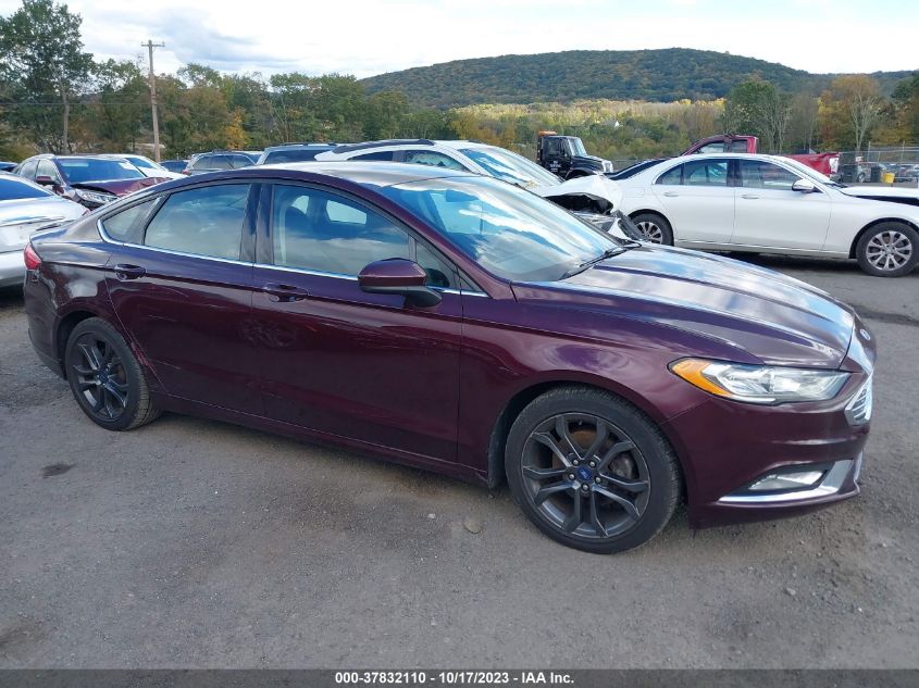 2018 FORD FUSION SE - 3FA6P0H77JR164280