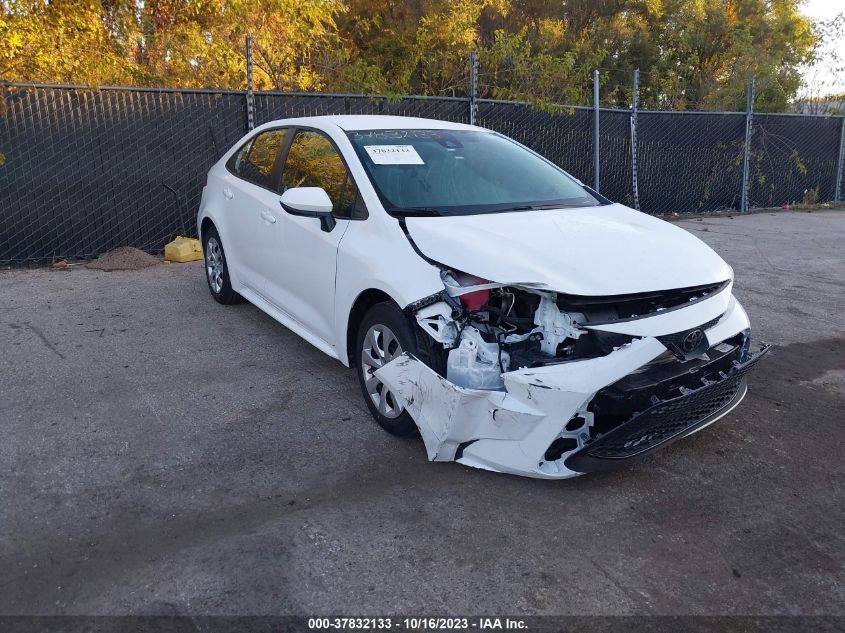 VIN 5YFEPMAE1NP305930 2022 TOYOTA COROLLA LE