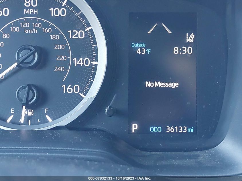 VIN 5YFEPMAE1NP305930 2022 TOYOTA COROLLA LE