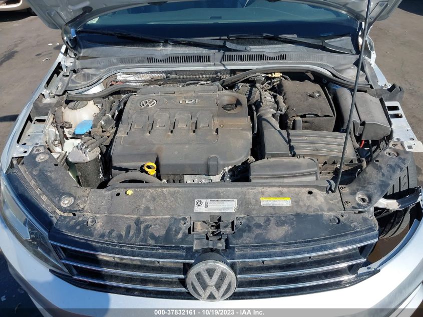 2015 VOLKSWAGEN JETTA SEDAN 2.0L TDI SEL 3VWLA7AJ4FM295536