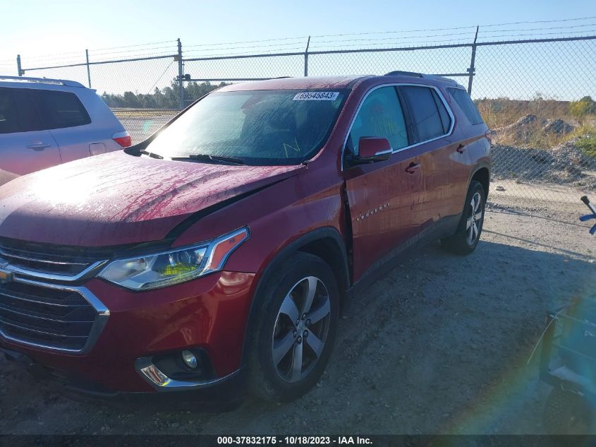 2018 CHEVROLET TRAVERSE LT - 1GNERHKW9JJ170419