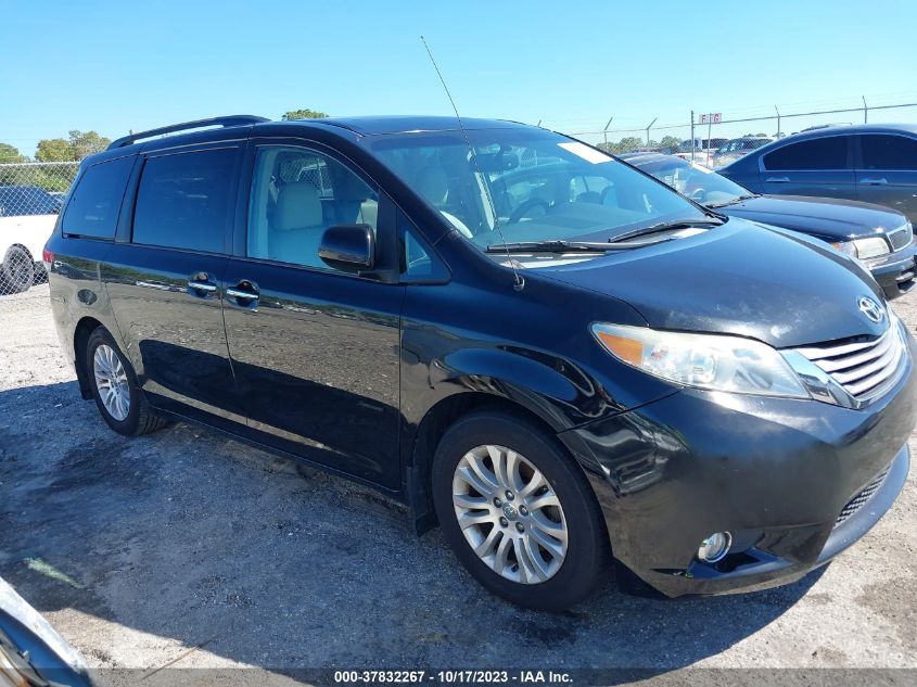 2014 TOYOTA SIENNA XLE/XLE AAS/LTD - 5TDYK3DC3ES518109