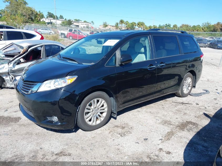 2014 TOYOTA SIENNA XLE/XLE AAS/LTD - 5TDYK3DC3ES518109