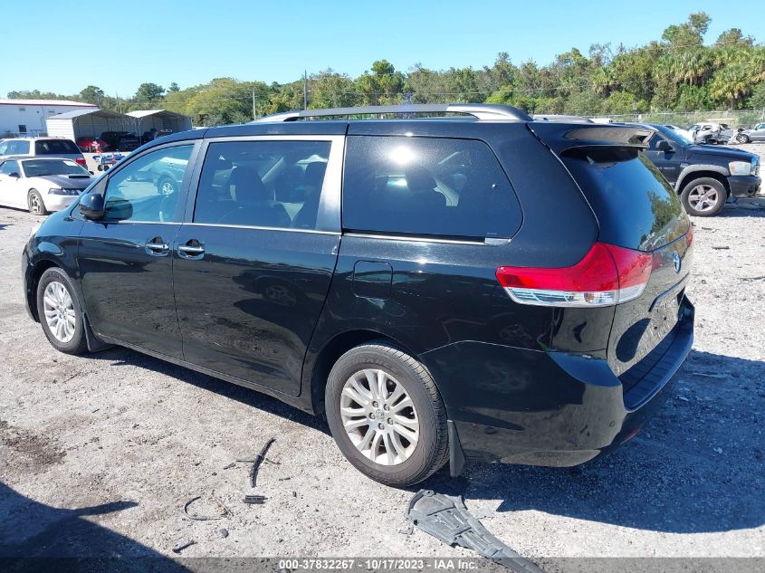 2014 TOYOTA SIENNA XLE/XLE AAS/LTD - 5TDYK3DC3ES518109