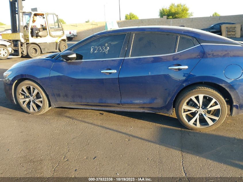2018 NISSAN MAXIMA PLATINUM - 1N4AA6APXJC394886