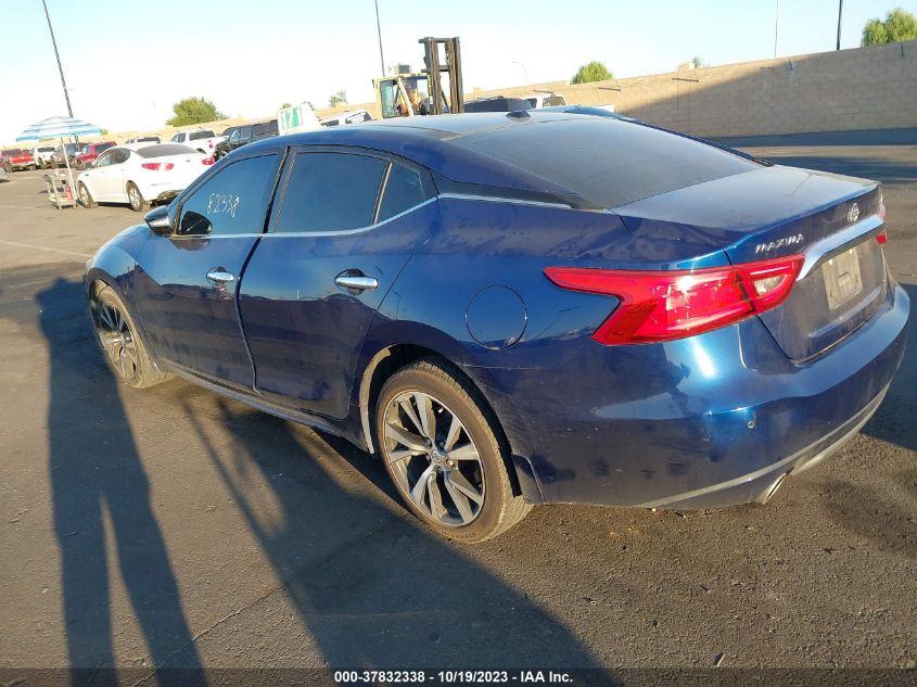 2018 NISSAN MAXIMA PLATINUM - 1N4AA6APXJC394886
