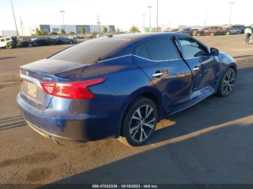 2018 NISSAN MAXIMA PLATINUM - 1N4AA6APXJC394886