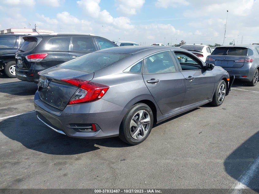 VIN 2HGFC2F66MH544675 2021 HONDA CIVIC SEDAN LX