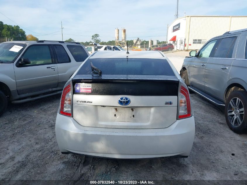 2015 TOYOTA PRIUS FOUR - JTDKN3DU5F0398369