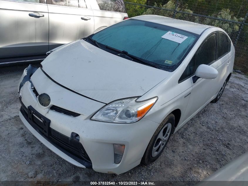 2015 TOYOTA PRIUS FOUR - JTDKN3DU5F0398369