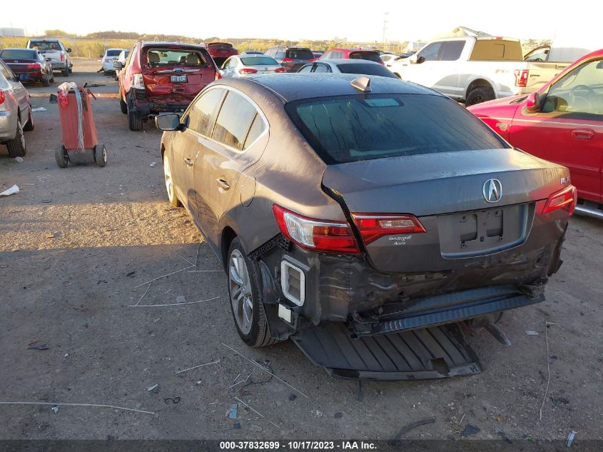 2018 ACURA ILX PREMIUM/TECHNOLOGY - 19UDE2F74JA001880