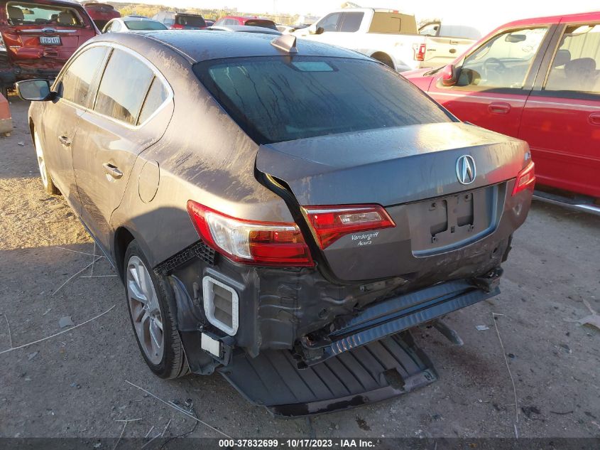 2018 ACURA ILX PREMIUM/TECHNOLOGY - 19UDE2F74JA001880