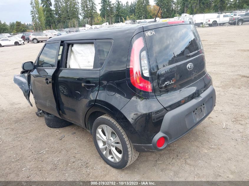 2016 KIA SOUL BASE - KNDJN2A26G7389276