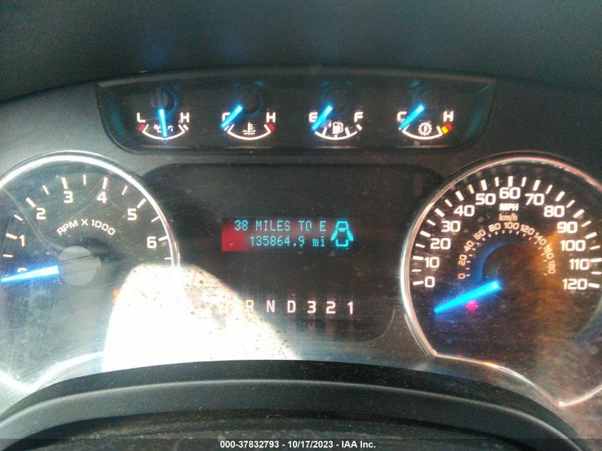 2013 FORD F-150 XL/XLT/FX4/LARIAT - 1FTFW1EF8DFA93610