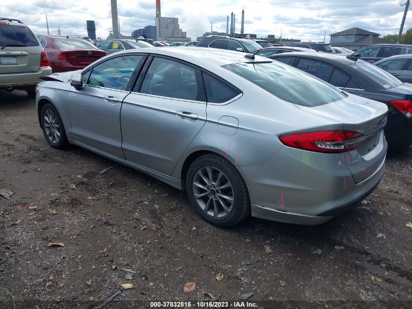 2017 FORD FUSION SE - 3FA6P0H71HR196880