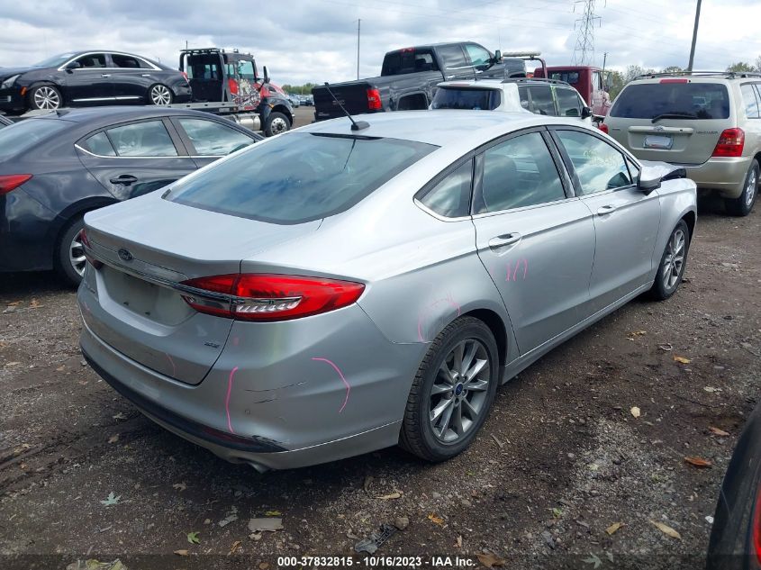 2017 FORD FUSION SE - 3FA6P0H71HR196880