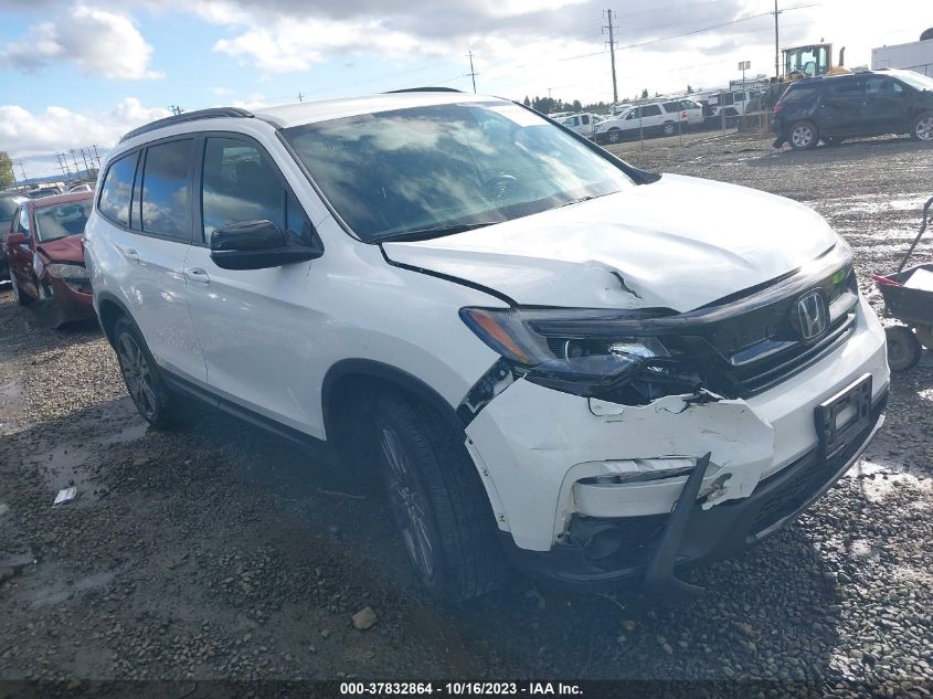 5FNYF6H39NB034983 HONDA PILOT SPORT 2022