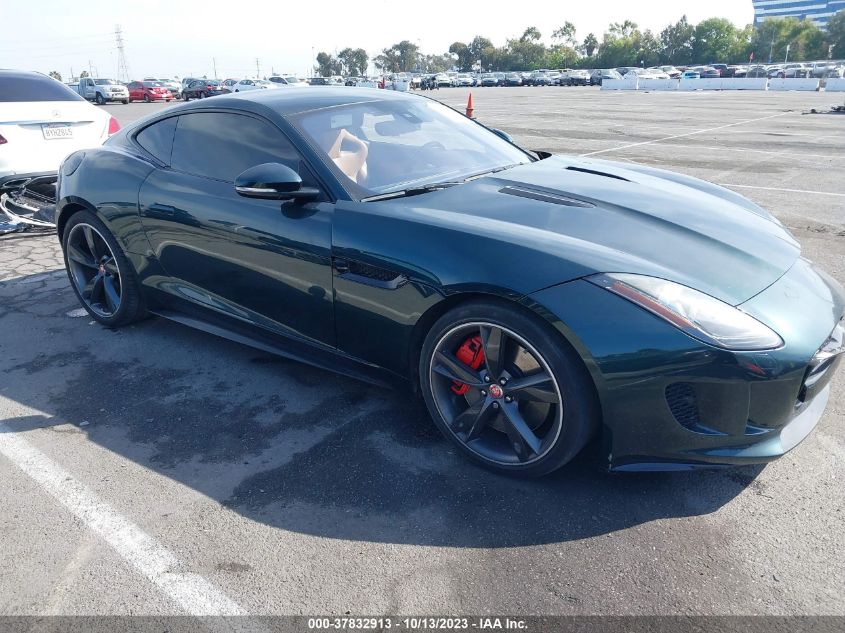 SAJWA6BU6H8K43160 JAGUAR F-TYPE S 2017