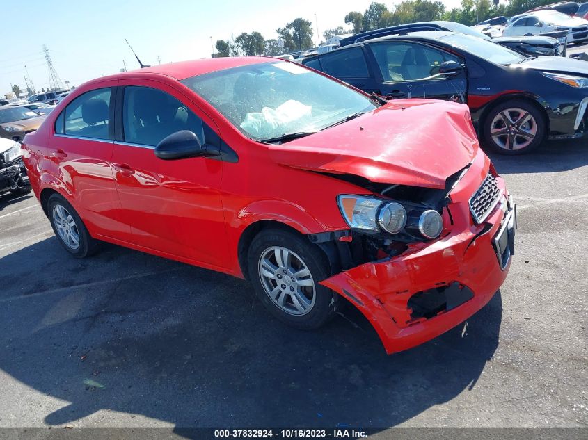 2014 CHEVROLET SONIC LT - 1G1JC5SH6E4110703