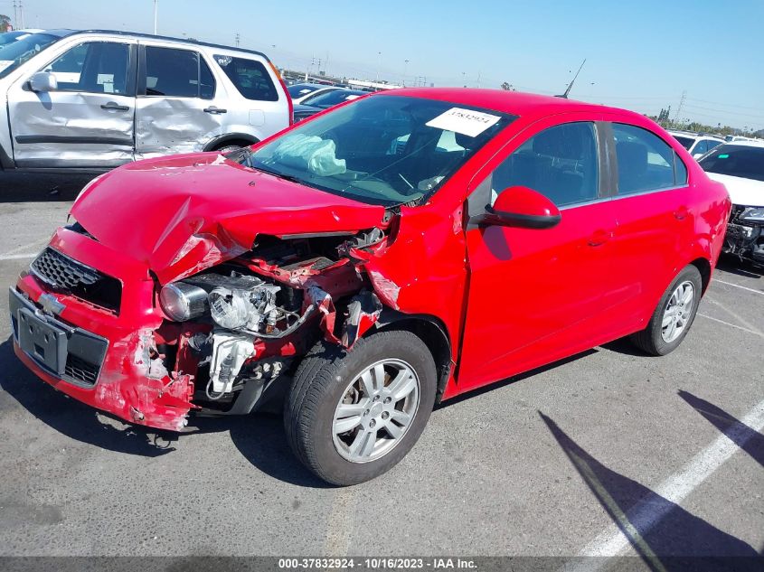 2014 CHEVROLET SONIC LT - 1G1JC5SH6E4110703
