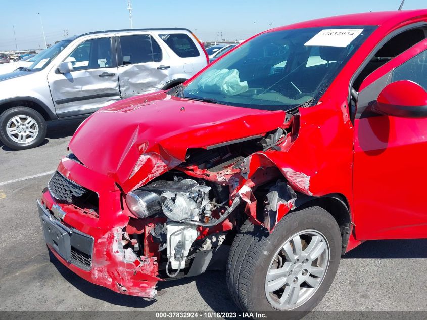 2014 CHEVROLET SONIC LT - 1G1JC5SH6E4110703
