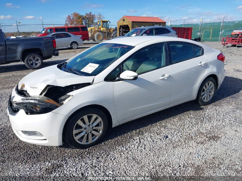 2015 KIA FORTE LX - KNAFX4A61F5256124