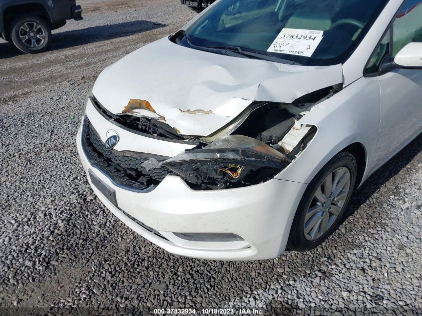 2015 KIA FORTE LX - KNAFX4A61F5256124