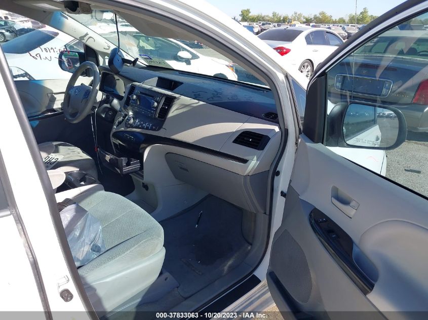 2013 TOYOTA SIENNA LE - 5TDKK3DC7DS384936