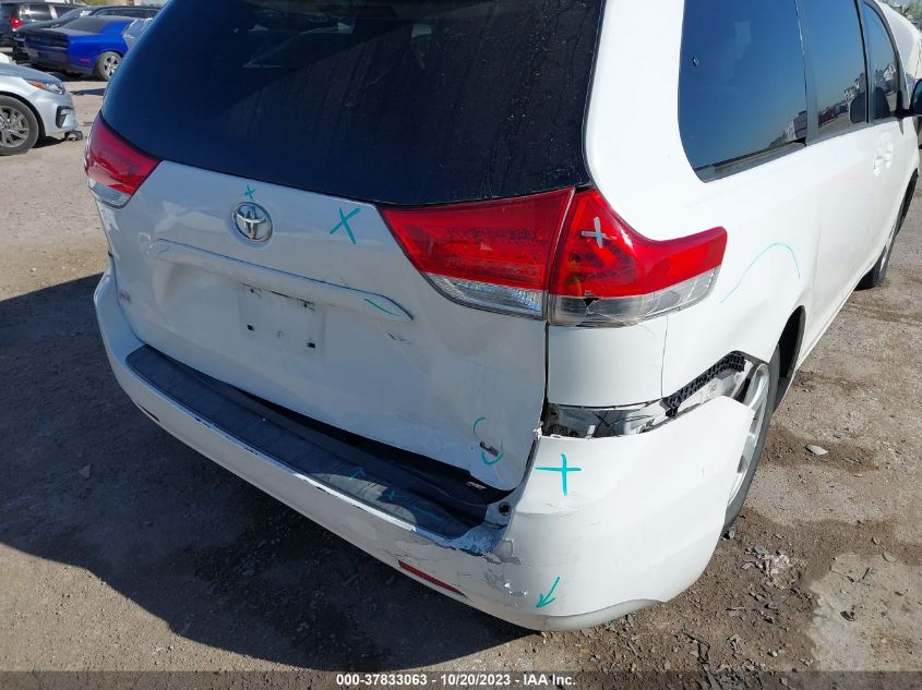 2013 TOYOTA SIENNA LE - 5TDKK3DC7DS384936