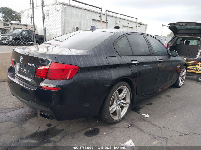 2013 BMW 550I XDRIVE WBAFU9C55DDY72793